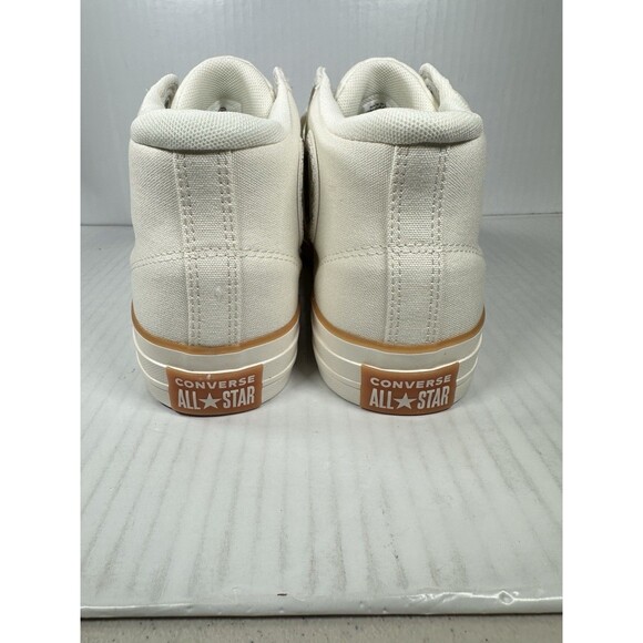 Size 11 Converse Chuck Taylor All Star Malden Street Mid Egret Gum Shoes A10513C - Picture 6 of 9